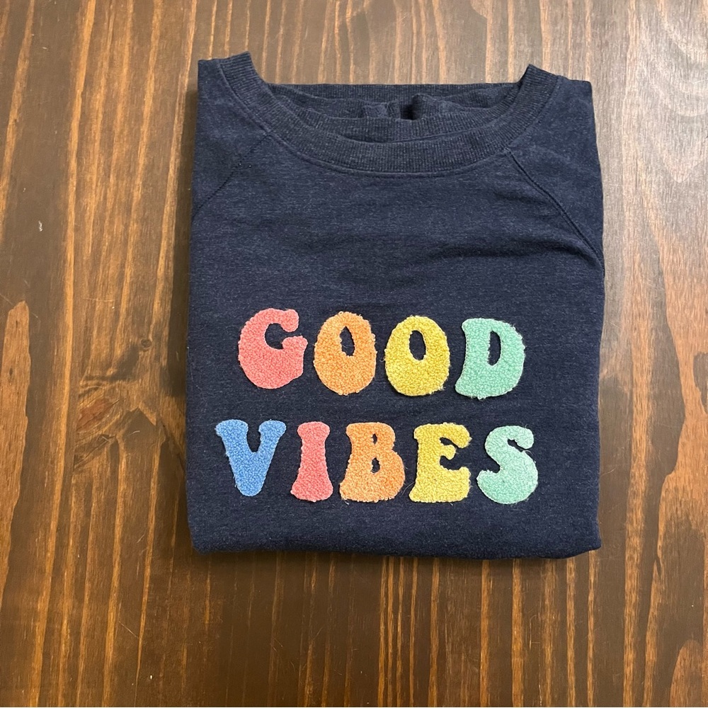 Wildfox good vibes crewneck sweatshirt